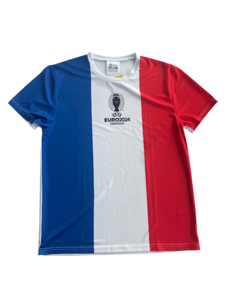 T-shirt tricolore UEFA homme