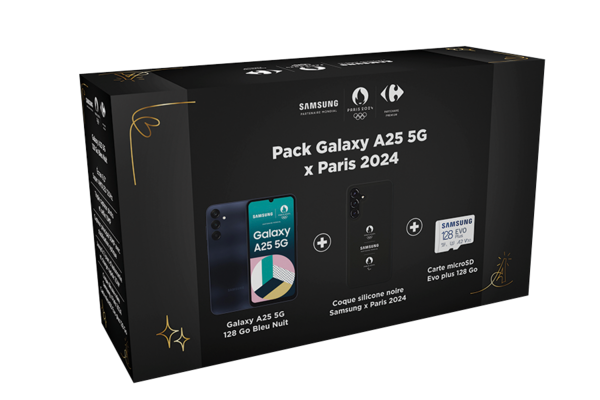 Pack Galaxy A25 5G Paris 2024