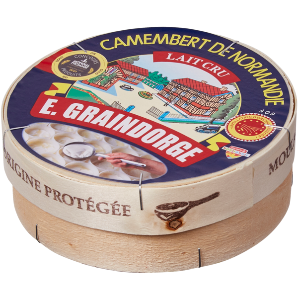 Camembert de Normandie au lait cru A.O.P.