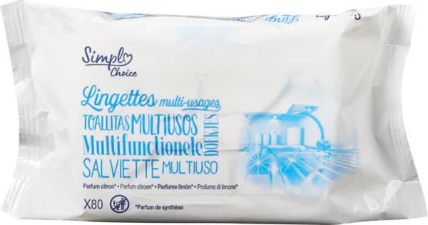 Lingettes multi-usages
