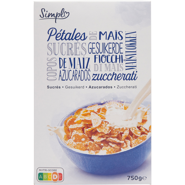 Pétales de Maïs sucrés